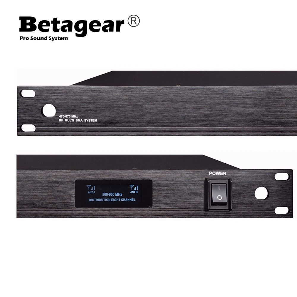 Betagear 8Channel Antene Sistema Distribucije Signala Booster 500-950Mhz Aktivno Usmerjene Antene Signala Ojačevalnika Strokovno