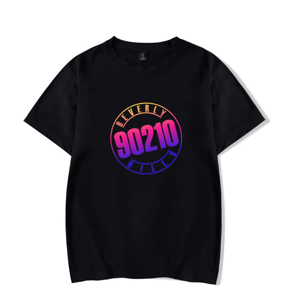 Beverly Hills 90210 T-shirt Modni, Klasični Print Majica s kratkimi rokavi za Priložnostne Poletje Modni Moški Ženske T-shirt Bombaž Prezračevanje T-shirt