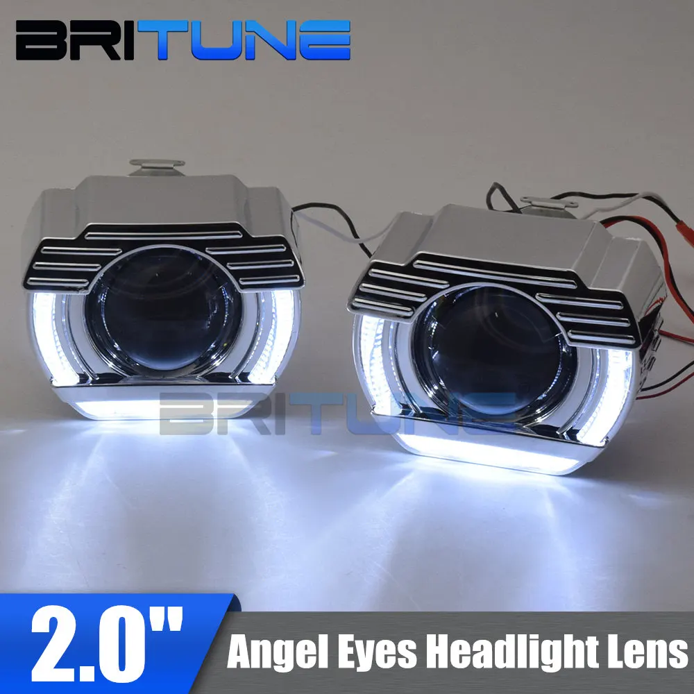 Bi-xenon Objektiv H4 H7 Rekonstrukcija Projektor Angel Eyes 2.0