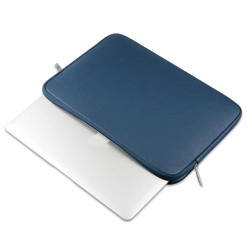 Binful Mehko PU Usnje 13.3 15.4 Nepremočljiva torbica sleeve vrečko za Macbook Air 13 Pro Retina 11 12 15 palčni prenosni računalniki prenosni računalnik primeru