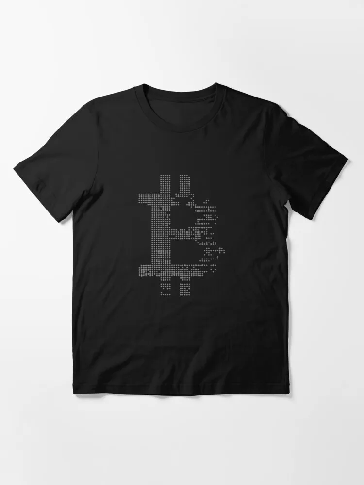 Bitcoin Cryptocurrency cryptocurrency sivo NIZ Moda za Moške Breaking Bad t Shirt Majice Kratek Rokav Tee Hipster Vrhovi
