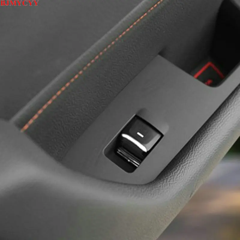 BJMYCYY avto styling ABS 7PCS/SET okno Avtomobila dvigalo gumbi krasijo bleščice Za Hyundai Sonata 9 mk9 2019 avto dodatki