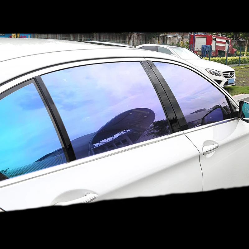 Black Mirror trim Okno Avtomobila BC Stolpec sequins Stirps Kritje Nalepke za BMW 1 3 5 serija X1 X3 X5 F20 F10 F30 E48 F35 F15 E70
