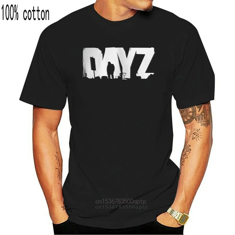 Black T Shirt Dayz Vrh Igre, Novo Vročo Črno Tshirt S 3xl Poceni Prodajo 100 % Bombažne Majice Za Fantje