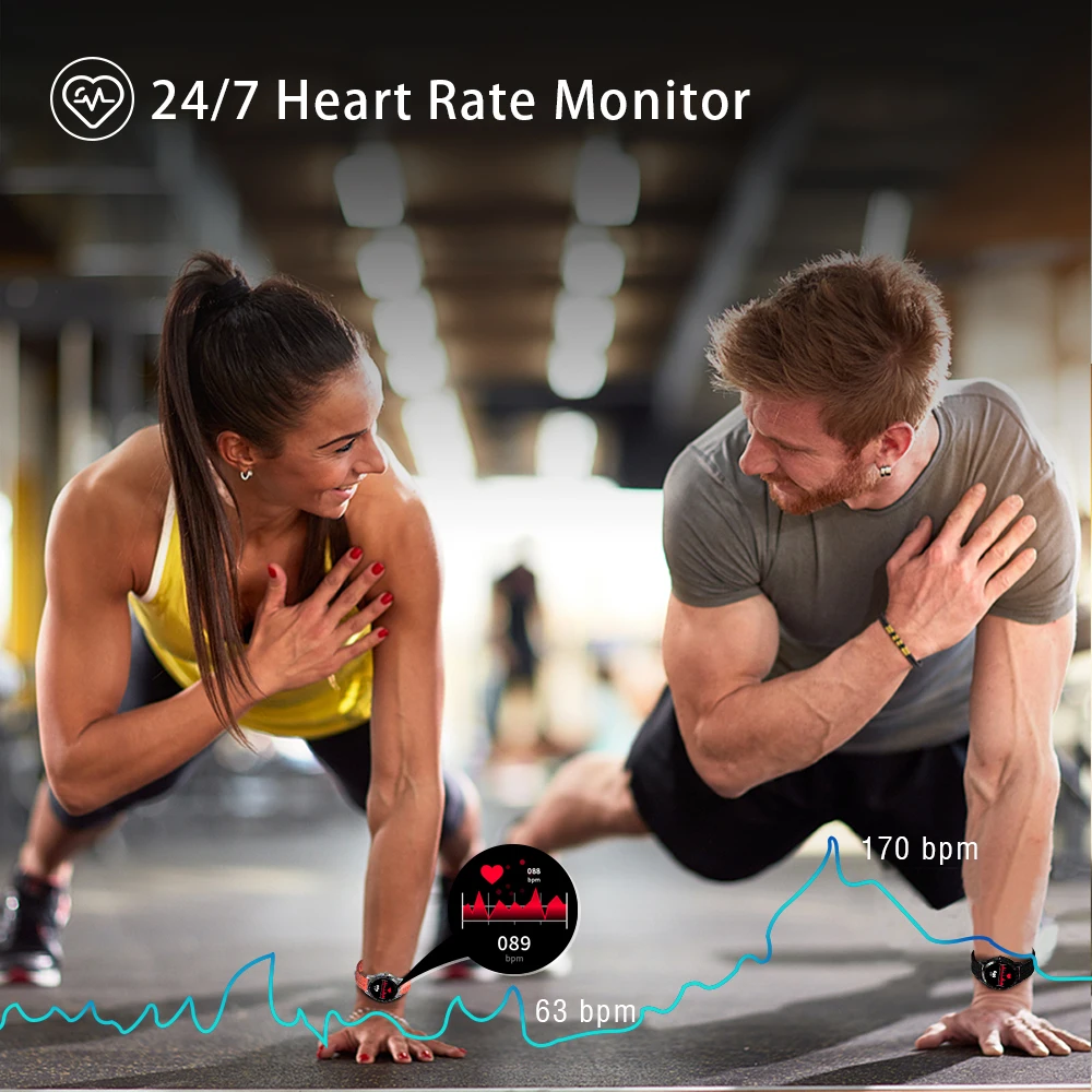 Blackview X1 SmartWatch 5ATM Nepremočljiva Srčni utrip Dejavnosti Sledenje Spanja Monitor Ultra-Dolgi Battrey Android, iOS Watch