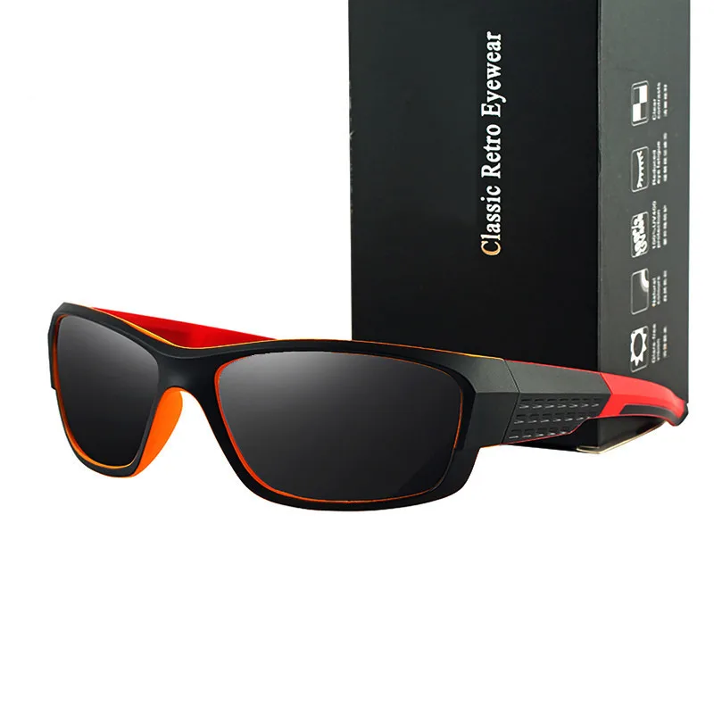 Blagovne znamke Classic Polarizirana sončna Očala Moški Ženske Vožnje Moške Kvadratni Okvir sončna Očala Moški Buljiti UV400 Gafas