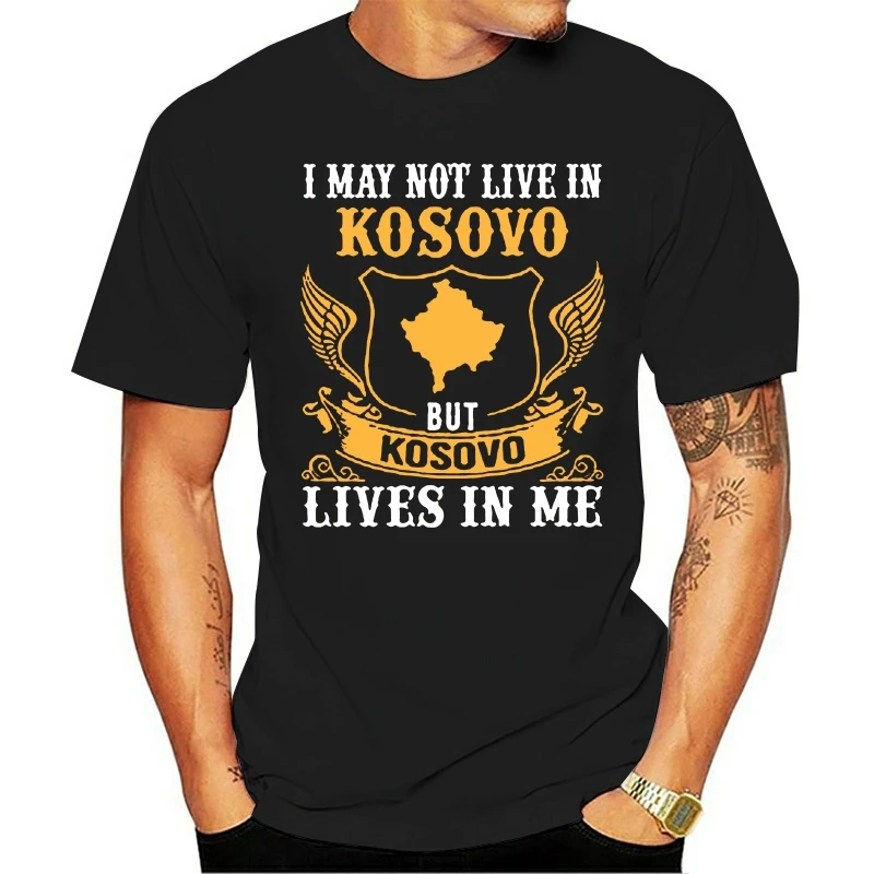 Blagovne znamke moških Kosovu Živi v meni poletje, Mens Kratek rokav 2021 Moda bombaž O-vratu T-shirt