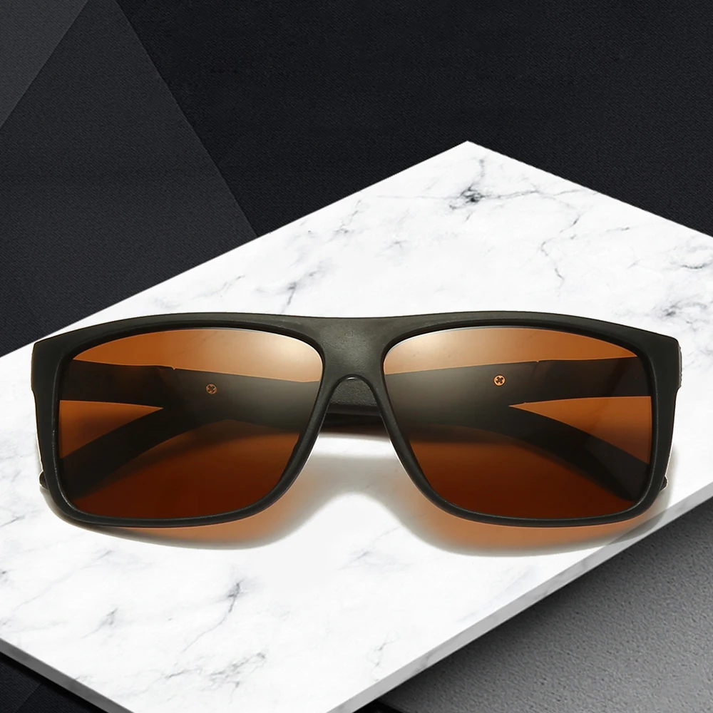 Blagovno znamko Design Moških Polarizirana sončna Očala Letnik Moški Kvadratnih Vožnjo sončna Očala Premaz Sunglass UV400 Odtenki Oculos de sol
