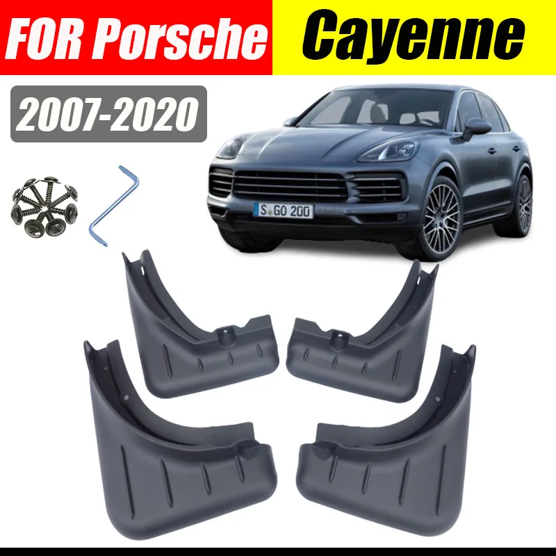 Blato zavihki Za Porsche Cayenne blatniki Fender Blato zavihek Splash Stražar Blatniki avto dodatki Spredaj Zadaj 4 kos 2007-2020