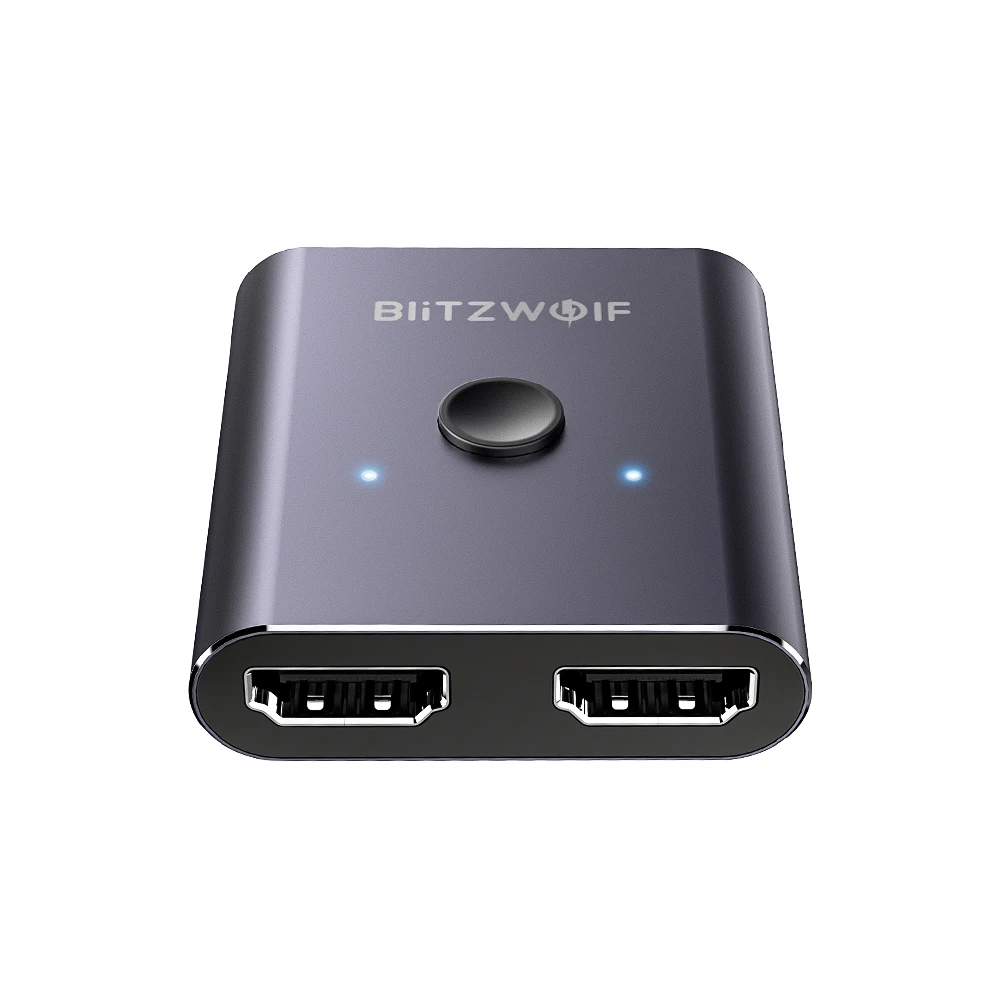 BlitzWolf Bi-Directional HDMI je združljiv Preklopnik 1 Vhod 2 Izhod / Vhod 2 1 Izhodna Video Splitter 1080P Video Prikaz Dongle