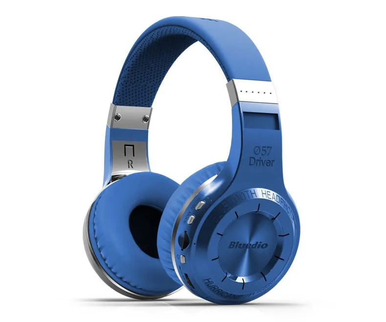 Bluedio slušalke H+ FM radio in kartica SD Bluetooth Brezžične Stereo slušalke Nad uho za xiaomi huawei samsung iphone