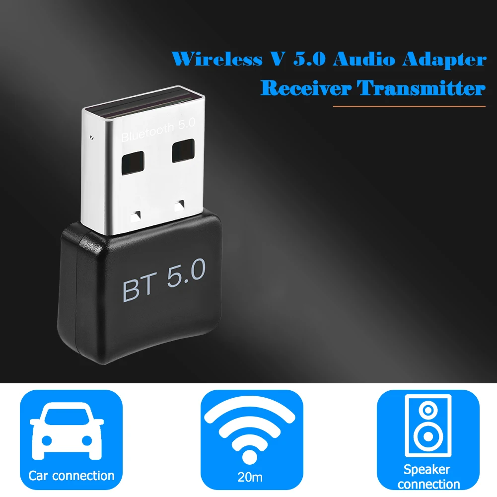Bluetooth Adapterji Ključ Brezžični Glasbeni USB Sprejemnikom Oddajniki Urad, ki Skrbi Računalnik Material za PC Zvočnik