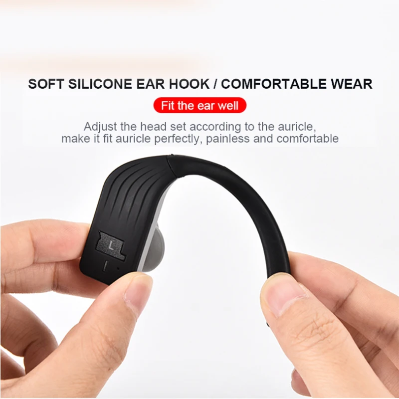 Bluetooth Slušalke, Brezžične Slušalke z Mikrofonom Nepremočljiva Teče Slušalke,HD Stereo Bluetooth Slušalke