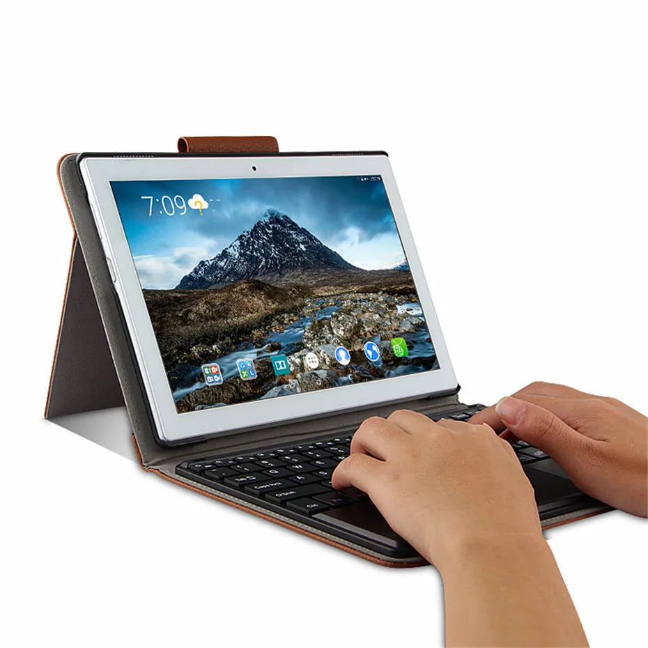 Bluetooth Tipkovnica Primeru za Lenovo Zavihek 4 10 Primeru TB-X304F X304N 10.1 Tablet Usnja Kritje Touch Scren Tipkovnico Primeru