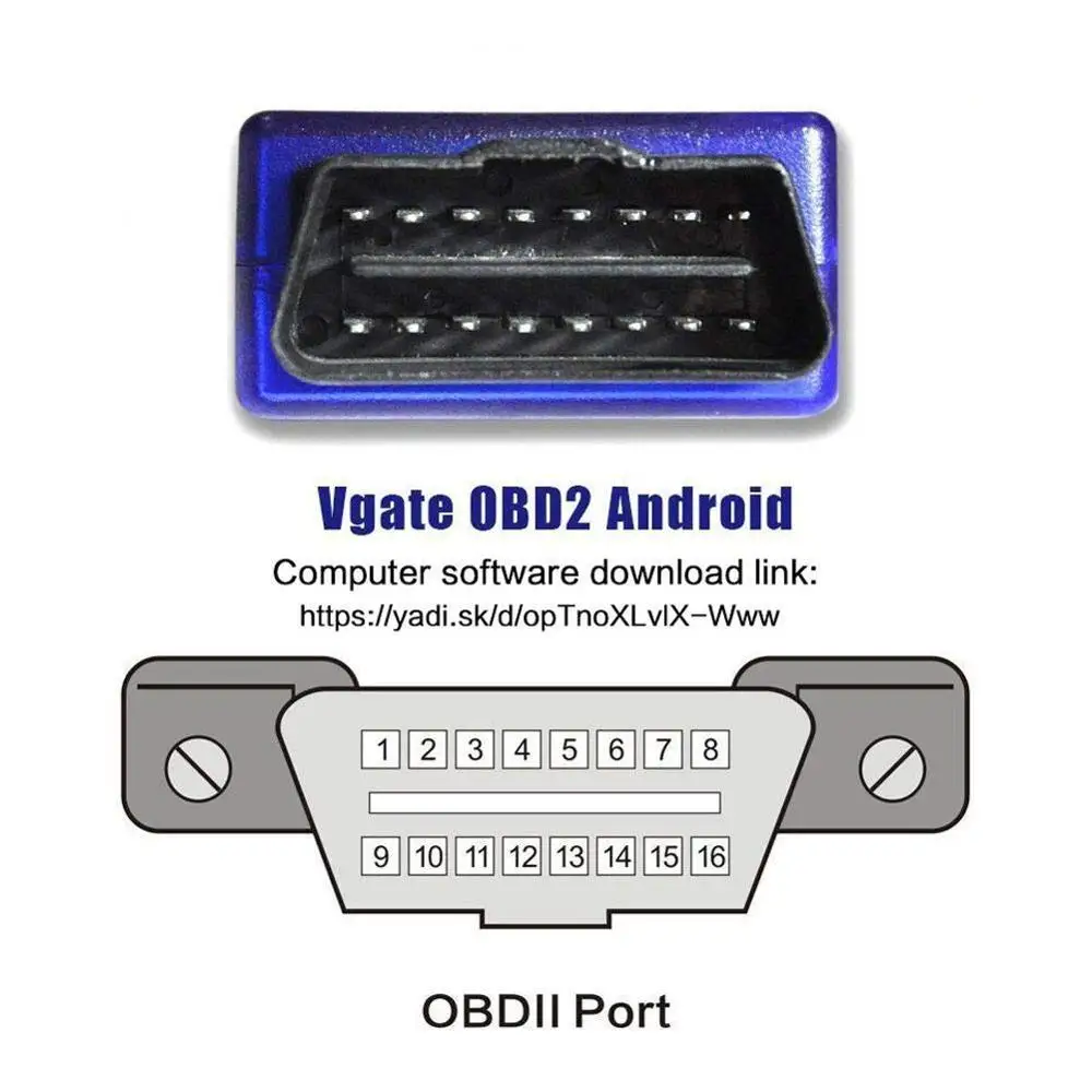Bluetooth V1.5 ELM327 OBD2 OBDII Napredni komplet za Skener Adapter Detektor za NAVOR ANDROID APP Automobiles & Motorna Orodja
