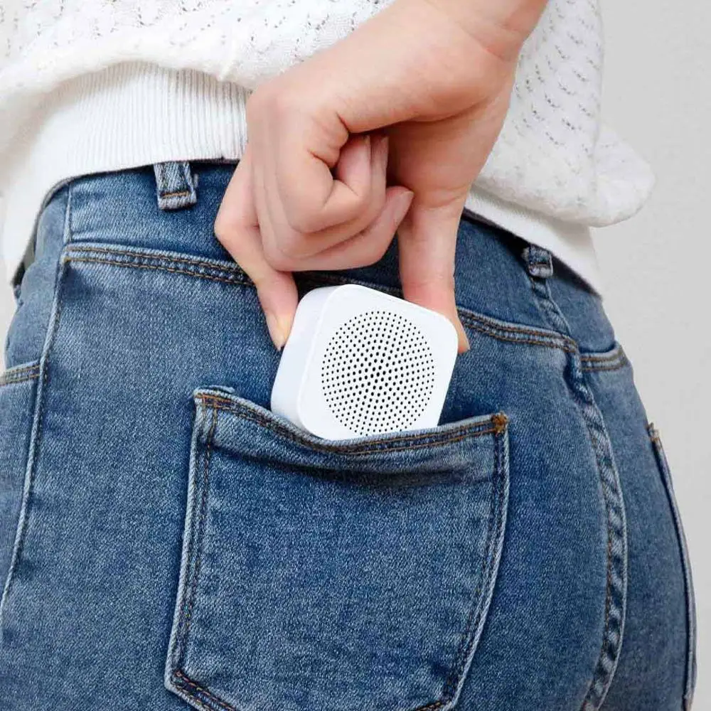 Bluetooth Zvočnik AI Nadzor Brezžični Prenosni Mini Bluetooth Zvočnika Predvajalnik Glasbe MP3 Stereo Bas Z Mic HD Kakovost Klica
