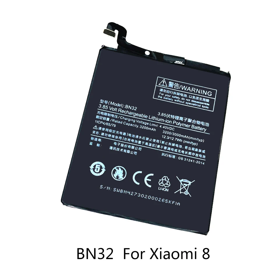BN20 BN30 BN31 BN32 baterije BN31 Za xiaomi 5C Redmi 4A 5X Za Xiaomi 8 Mobilni Telefon baterija Visoke Zmogljivosti
