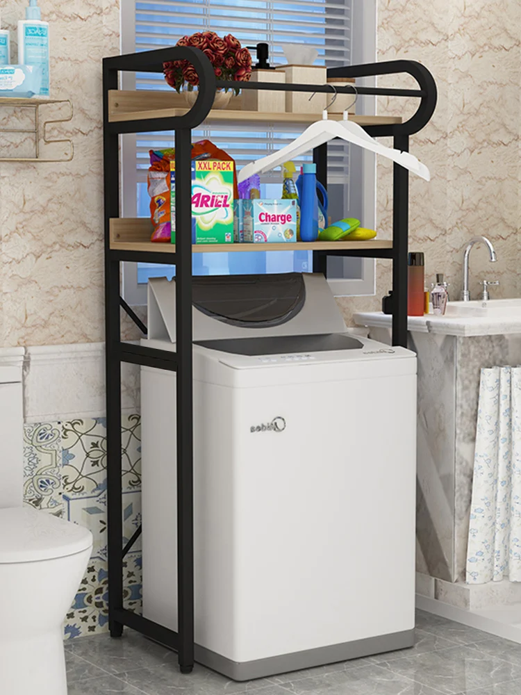 Boben pralnega stroja nastavitev okvir flip kolo shranjevanje okvir kopalnica ciljne multi-zgodba, kopalnica, balkon prejemu police