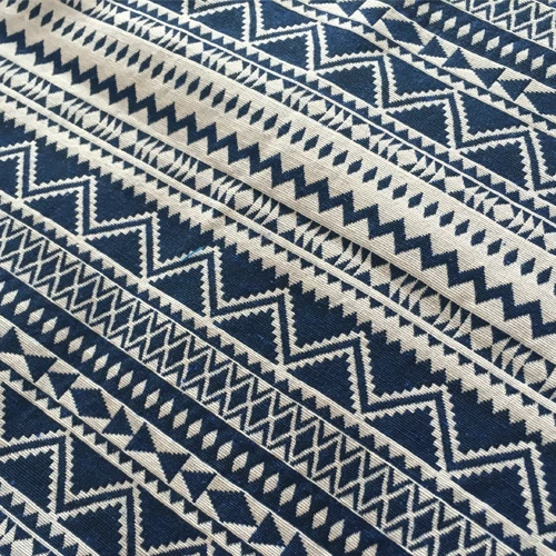 Bohemia slog Bombaž perilo tkanine, Geometrijske vzorce DIY Ročno Krpanje krpo Prtom kavč zavese tkanina 100*150 cm