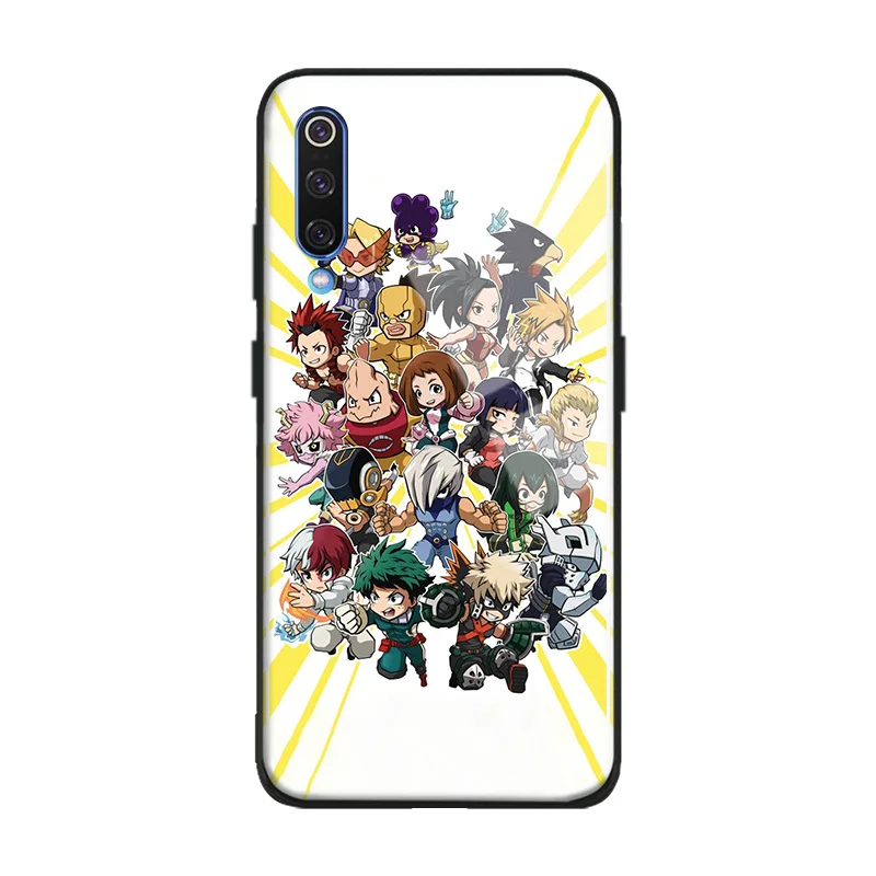 Boku ni Moj Junak Univerzami anime kolažev Za Xiaomi Mi 8 9 SE Mix 2 2s 3 Redmi Opomba 5 6 7 8 Pro Mehki silikonski stekla primeru telefon
