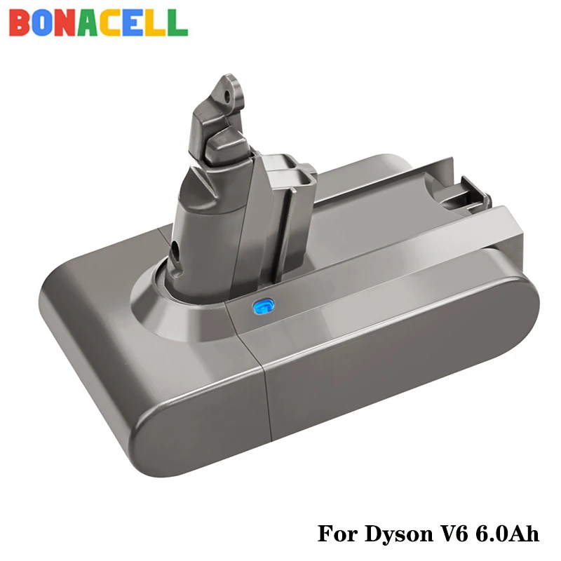 Bonacell 6000mAh Li-ionska Baterija Za Za 21,6 V Dyson V6 DC58 DC59 DC61 DC62 DC74 SV09 SV07 SV03 965874-02 sesalnik Baterije