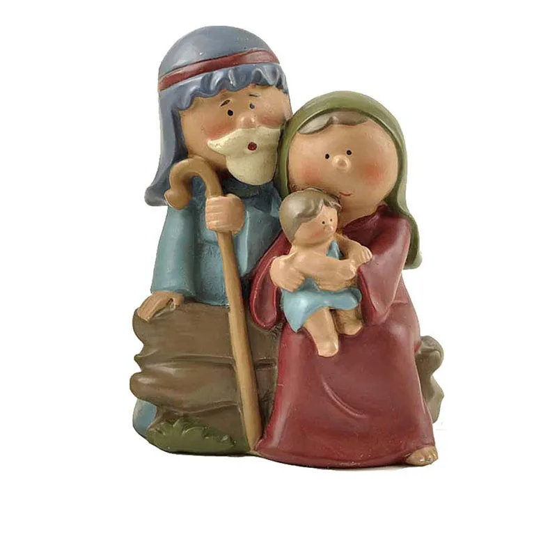 Božične Jasli Kristusa Kostum Počitnice Darila Jaslic Obrti Smolo Materiala Dekoracijo Katoliške Miniaturne Figurice