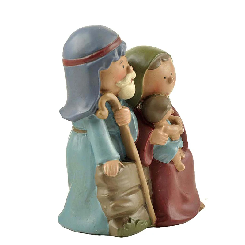 Božične Jasli Kristusa Kostum Počitnice Darila Jaslic Obrti Smolo Materiala Dekoracijo Katoliške Miniaturne Figurice