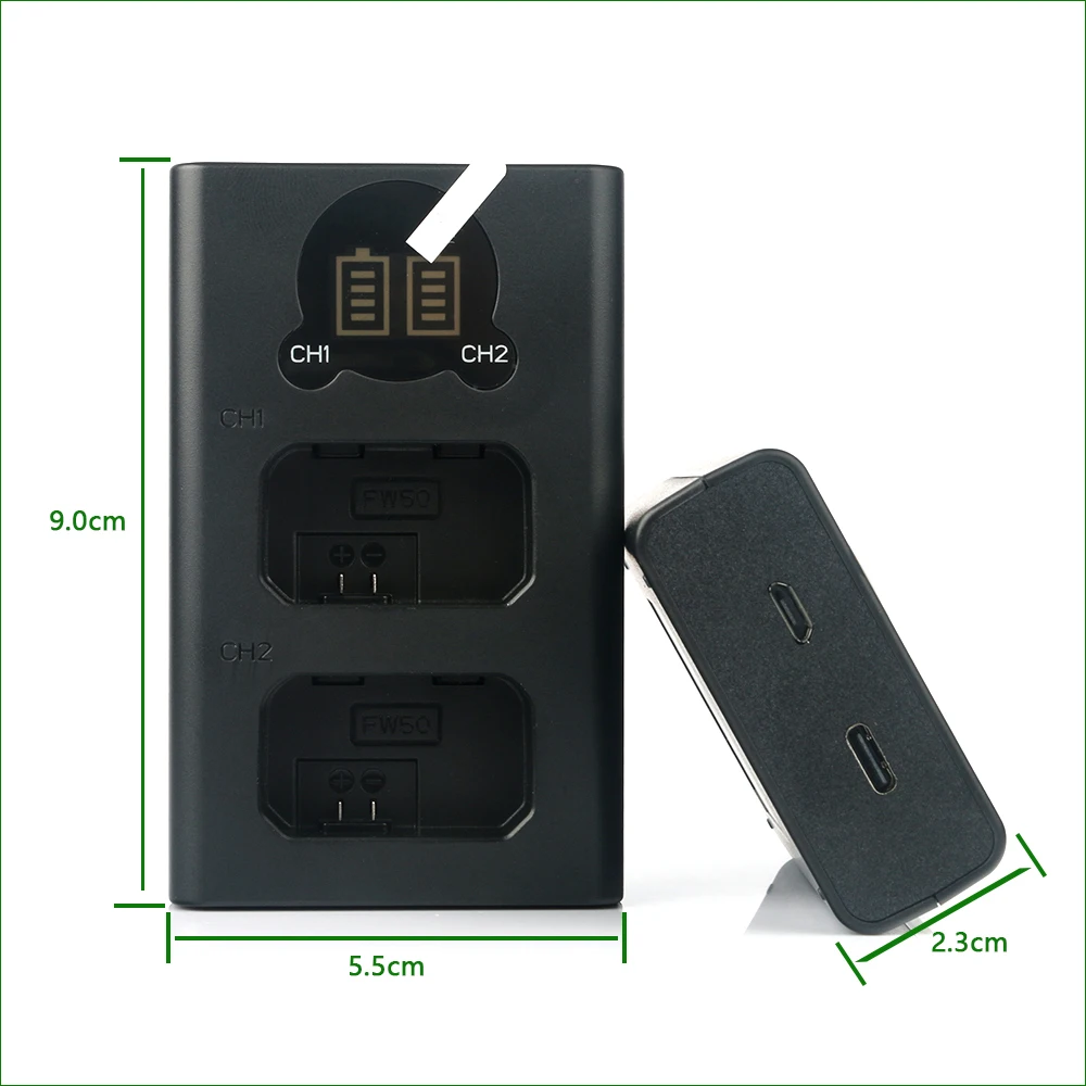 BP-51 BP51 Dvojno USB Polnilec za SIGMA dp0 dp1 dp2 dp3 Quattro Za Sigma fp