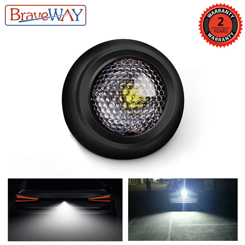 BraveWay LED Vzvratno Luč za Avto Led Avto Žarnice za Kia za ostrenje za golf za kuga... p21w w5w c5w w16w T15 t5, T10 LED Žarnice