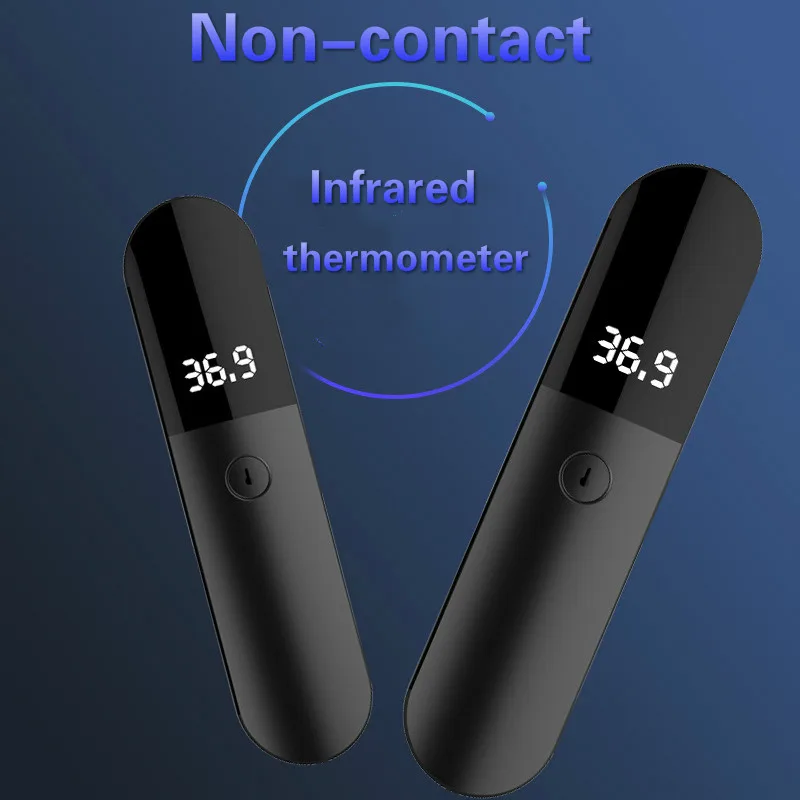 Brez Kontaktni termometer Gospodinjski Ir Čelo Termometer Digitalni Lcd Merjenja Telesa Z alarmom angleški Japonska Različica