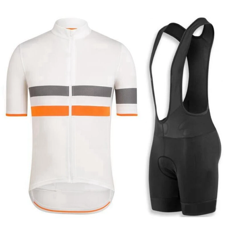 Brez logotipa kolesarski komplet 2019 team Pro racing obrabe ropa de ciclismo short sleeve Jersey in bib hlače spodnji jahanje vrhovi
