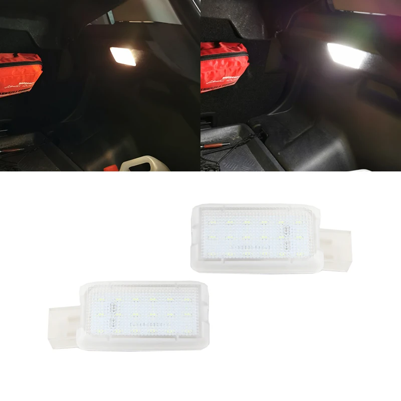 Brez napak LED Notranjosti Footwell Prtljage Trunk Boot Škatle za Rokavice Lučka Avto Vir Svetlobe Za Mitsubishi ASX