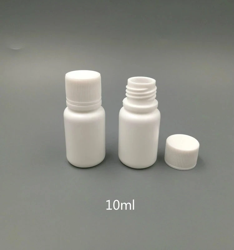 Brezplačna Dostava 200pcs/nastavi 10 ml tablete HDPE plastike, steklenice,plastične medicine tabletke steklenico,medicine steklenico