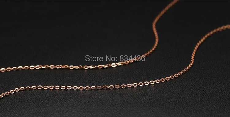 Brezplačna Dostava najbolj tanek verige 1.2 mm prečni verige 316L iz nerjavečega jekla obesek verige ogrlice moda za ženske, nakit za moške 20pcs