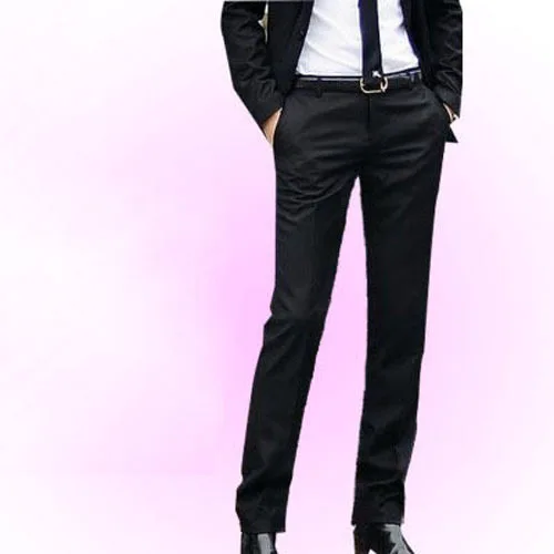 Brezplačna dostava nove Jeseni korejskem slogu moških oblačil črna moda obleko hlače za moške hlače slim priložnostne sopihanje