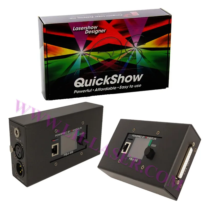 Brezplačna Dostava Pangolin Quickshow FB4 Laser Programske opreme za profesionalno Lasersko Razsvetljavo DJ Učinek Projektor
