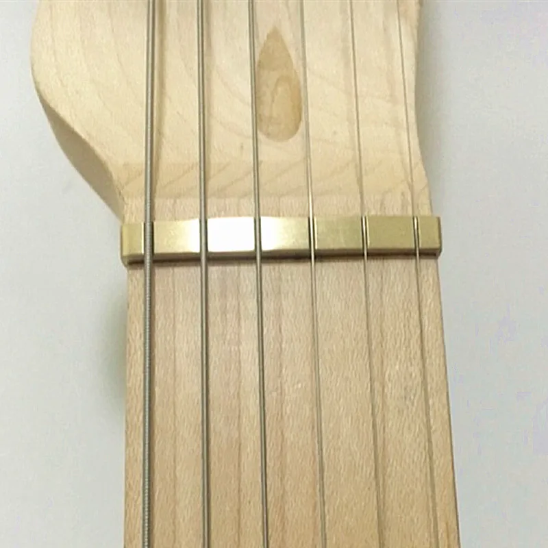 Brezplačna Dostava za Kitaro rezervnih delov medenina TL kitara matica 42/43mm ST kitara medenina matice za 6 niz električne kitare, kitara deli