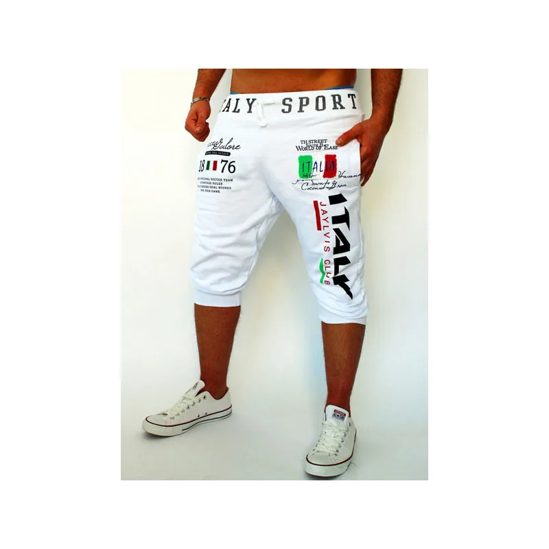 Brezplačna Dostava za Moške priložnostne hlače italijanske zastave, tiskanje, oblikovanje velikosti visoke kakovosti