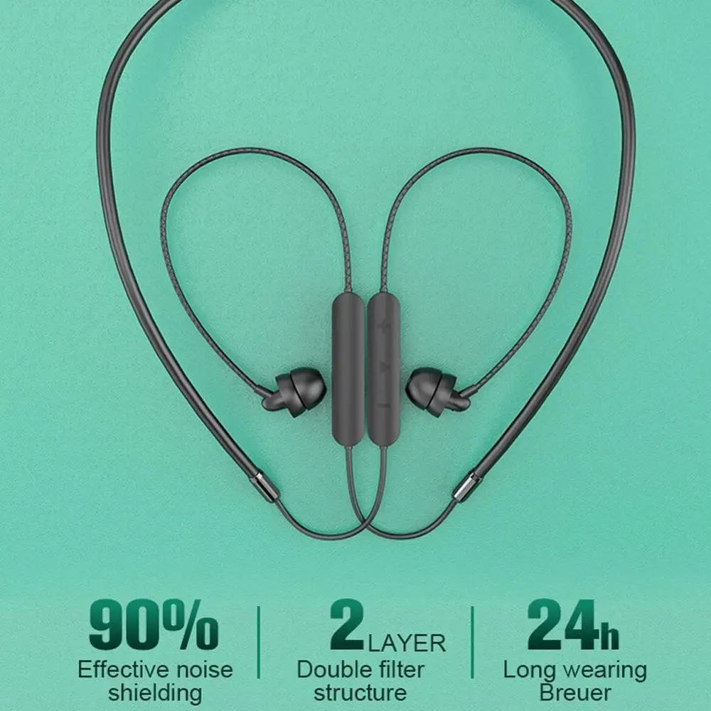 Brezžična Spalna Hi-Fi Slušalke Mehki Silikonski Brezžične Slušalke Za V Uho Slušalke Šumov Slušalke Z Mikrofonom