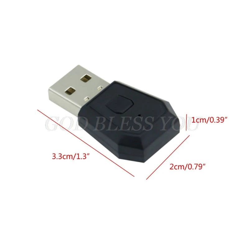 Brezžična tehnologija Bluetooth 4.0 Adapter Za PS4 Gamepad Krmilnik za Igre Konzole za Slušalke USB Dongle za Playstation 4 Krmilnik