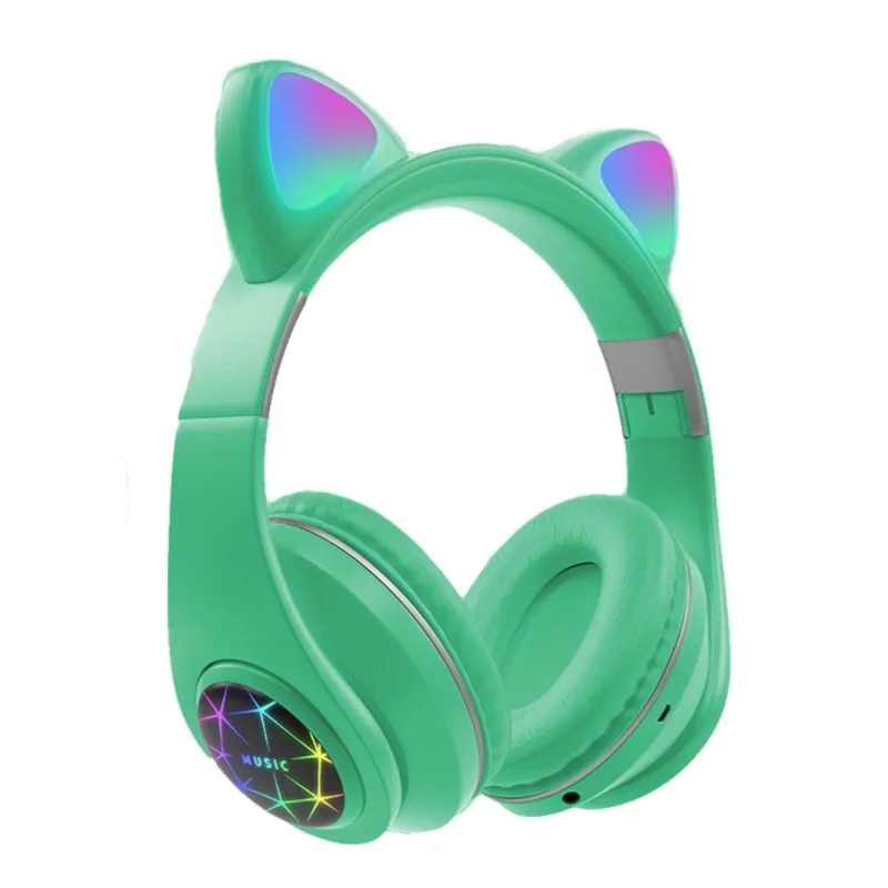 Brezžične slušalke z backlit ušesa mačje uho M2 za otroke