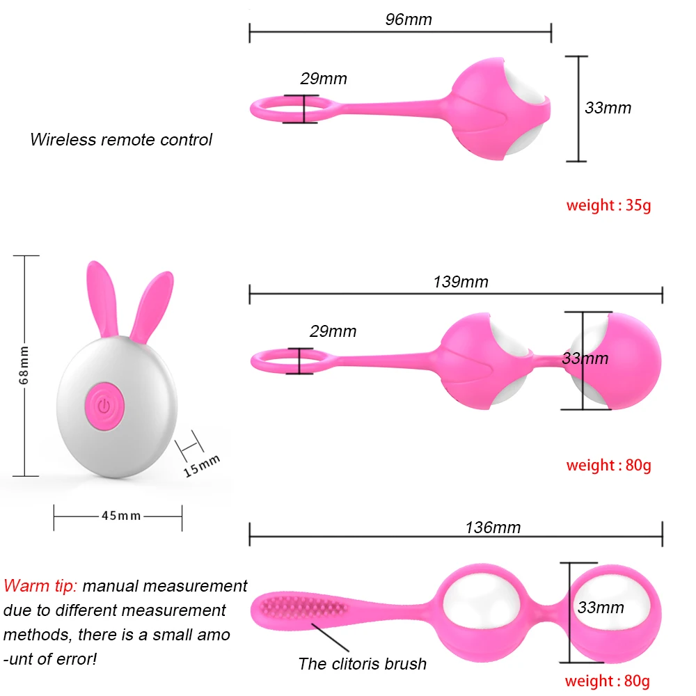 Brezžični Daljinski Jajca Vibrator Vaginalne Žogo Sex Igrača Za Ženske 12frequency z vibriranjem Skok Jajca Keglove Vaginalne Zaostritev Usposabljanje Žogo