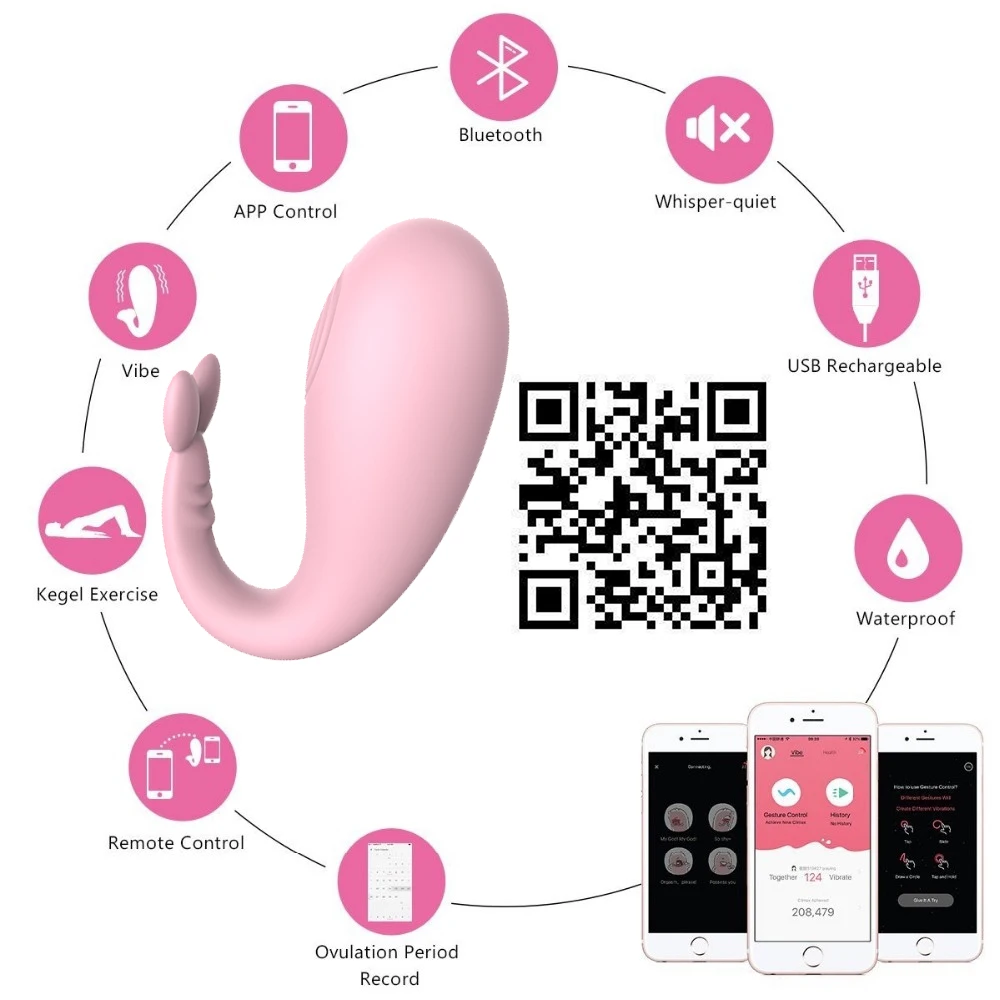 Brezžični Daljinski Seks App Vibrator Vibracijska Vagina Dildo Klitoris G Spot Za Stimulacijo Ženska Masturbacija Sex Igrača Za Ženske Nekaj