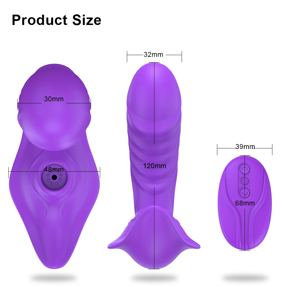 Brezžični Hlačke Sesanju Dildo, Vibrator za Ženske Odraslih Klitoris Bedak Klitoris Stimulator Ogrevanje z vibriranjem Parov Seks Igrače Shop