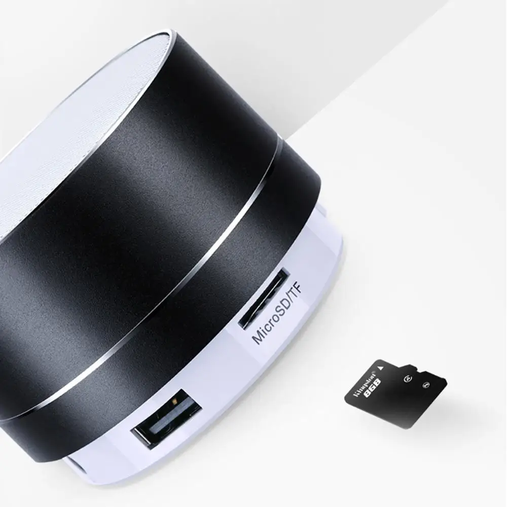 Brezžični Za Bluetooth Zvočnik Z Subwoofer Podpira TF Kartice Zunanji Prenosni prostoročni Glasbeni Zvočniki