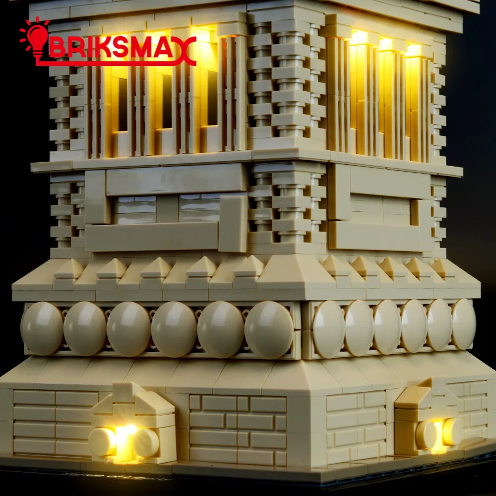 BriksMax Led Light Up Kit Za 21042 Arhitektura, Kip Svobode , (NE Vključujejo Model)