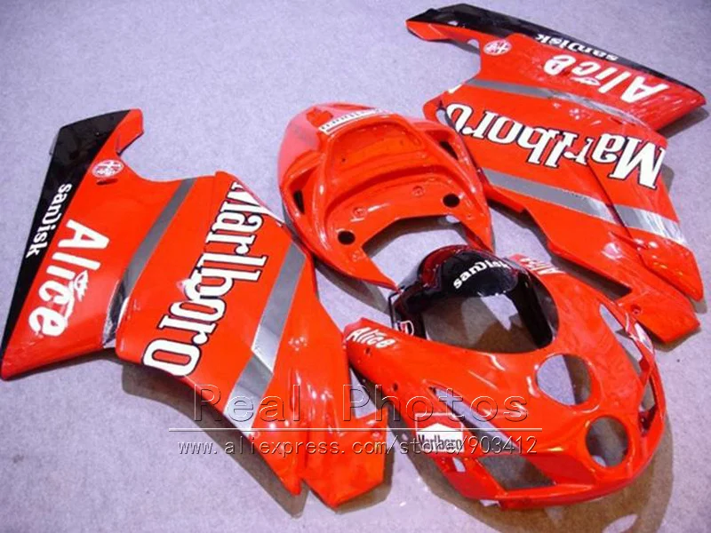 Brizganje popolnoma novo nadgradnjo oklep komplet za Ducati rdeča črna 999 749 2003 2004 fairings nastavite 999 749 03 04 HR39