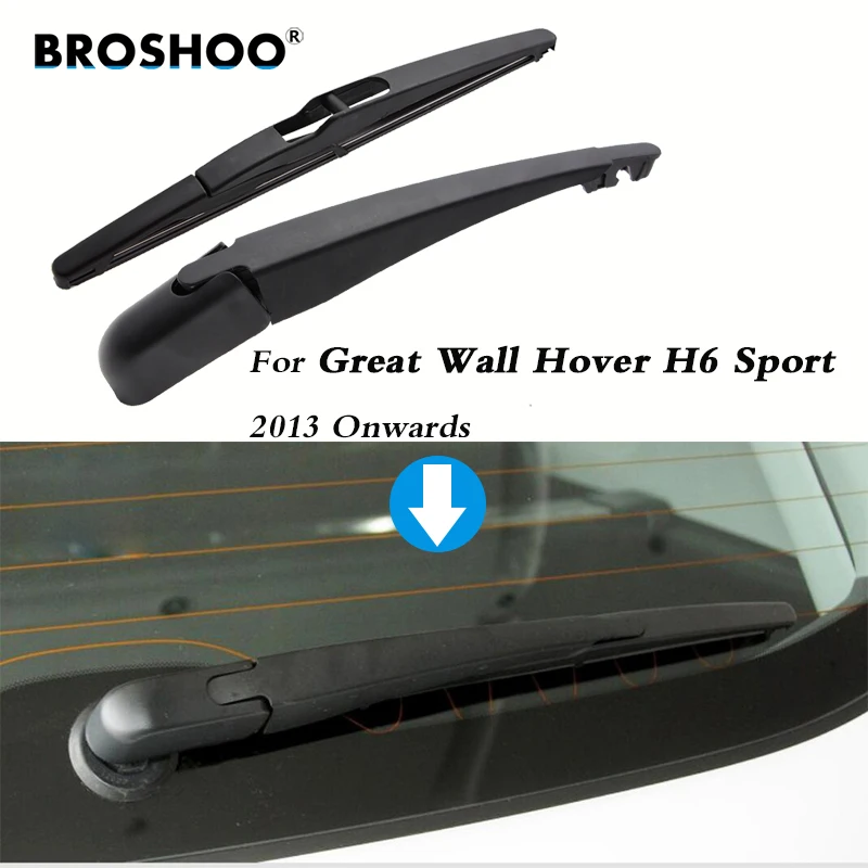 BROSHOO Avto Zadaj Blade Metlice Brisalcev vetrobranskega stekla Nazaj Metlice Za Roko Great Wall Hover H6 Šport Hatchback (2013-) 250mm Auto Styling