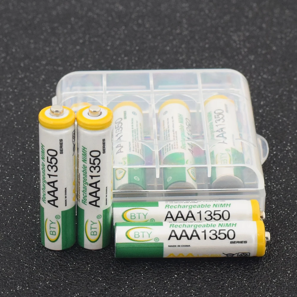 BTY 1,2 V 3A AAA visoka zmogljivost 1350maH baterija za ponovno polnjenje Z Box NI-MH Polnilne Baterije AAA 1350MAH baterije