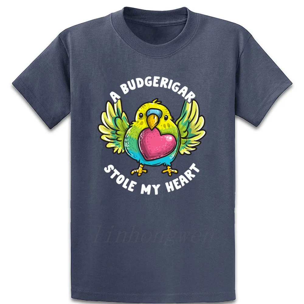Budgie Ptica Budgerigar Parakeet T Shirt Oblikovalec Fit Črke Kawaii Pomlad v Velikosti S-5XL Tee Rokavi za Udobno Majico